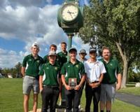 Team photo of the MCC golfers at Delta College Invitational.